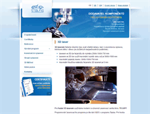 Tablet Screenshot of 3d-laser.stolfig.cz